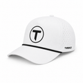 Sweat Wicking Performance A-Frame SnapBack (White)